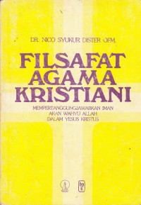 Filsafat Agama Kristiani