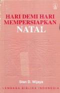 Hari demi Hari Mempersiapkan Natal