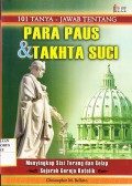 Para Paus Dan Takhta Suci