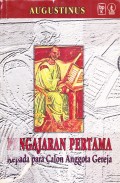 Pengajaran Pertama Kepada Para Calon Anggota gereja