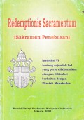 Redemptionis Sacramentum Sakramen Penebusan
